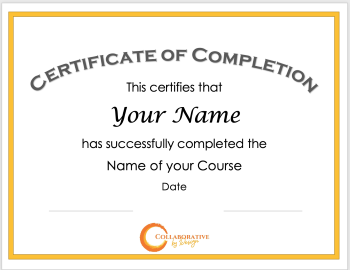 Course Certificate